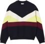 Lacoste Ruimvallende Dubbelzijdige Sweatshirt met Kleurblok Ontwerp Multicolor Heren - Thumbnail 1