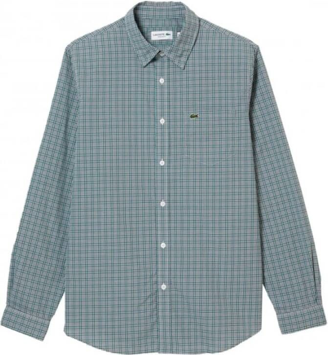 Lacoste Shirt Groen Heren