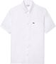 Lacoste Tijdloze Klassieke Witte Overhemd White Heren - Thumbnail 1