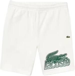 Lacoste Shorts Wit Heren