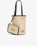 Lacoste Canvas Heritage Handtas met Afneembare Pouch White Dames - Thumbnail 1
