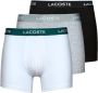 Lacoste Boxershort met elastische band met logo in een set van 3 stuks - Thumbnail 1