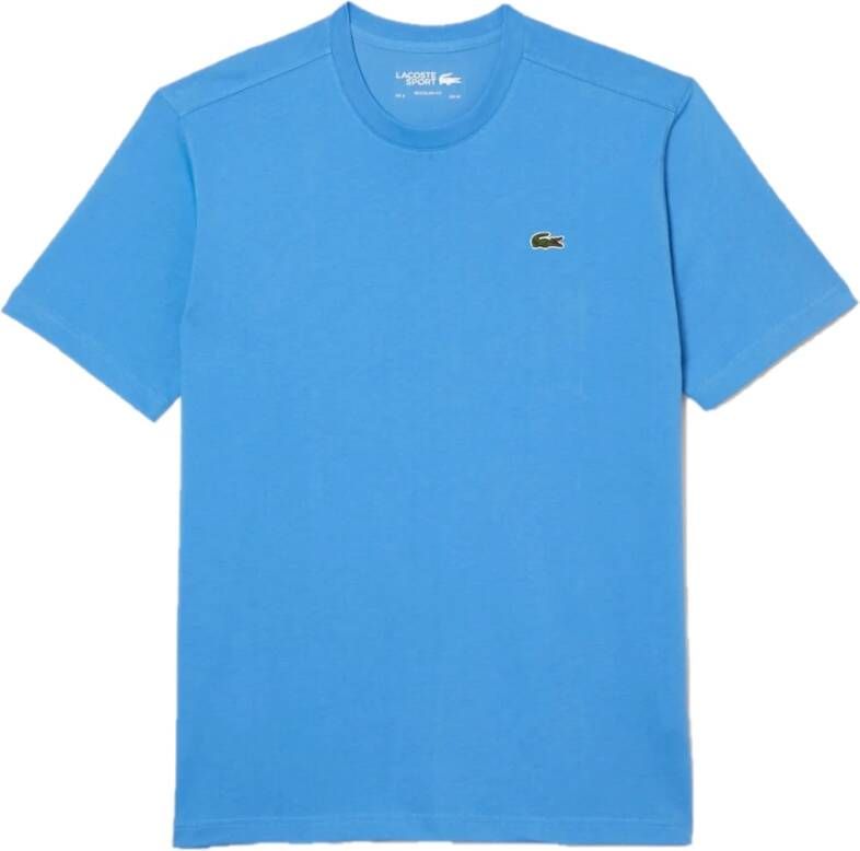 Lacoste Sport Logo T-Shirt Blauw Heren
