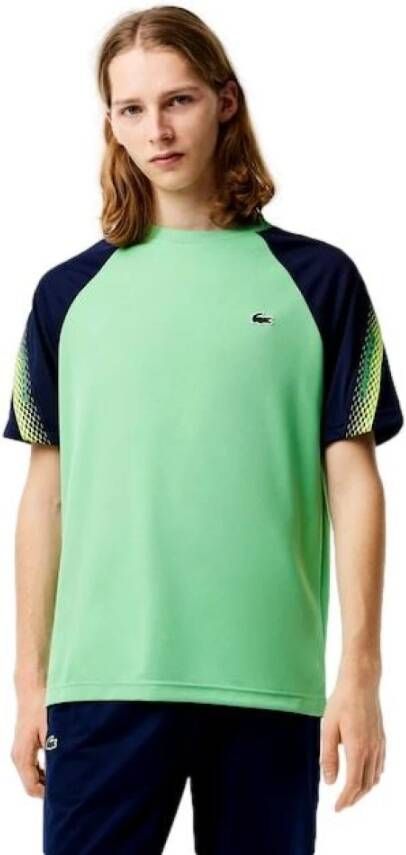 Lacoste Heren Regular Fit Sport T-Shirt Th5196 Green Heren