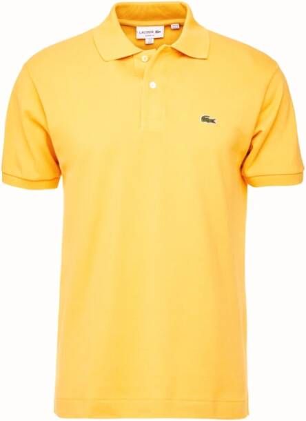 Lacoste Stijlvolle Gele Polo voor Heren Yellow Heren