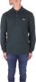 LACOSTE Heren Polo's & T-shirts 1hp2 Men Long Sleeved Best Polo Donkergroen - Thumbnail 14