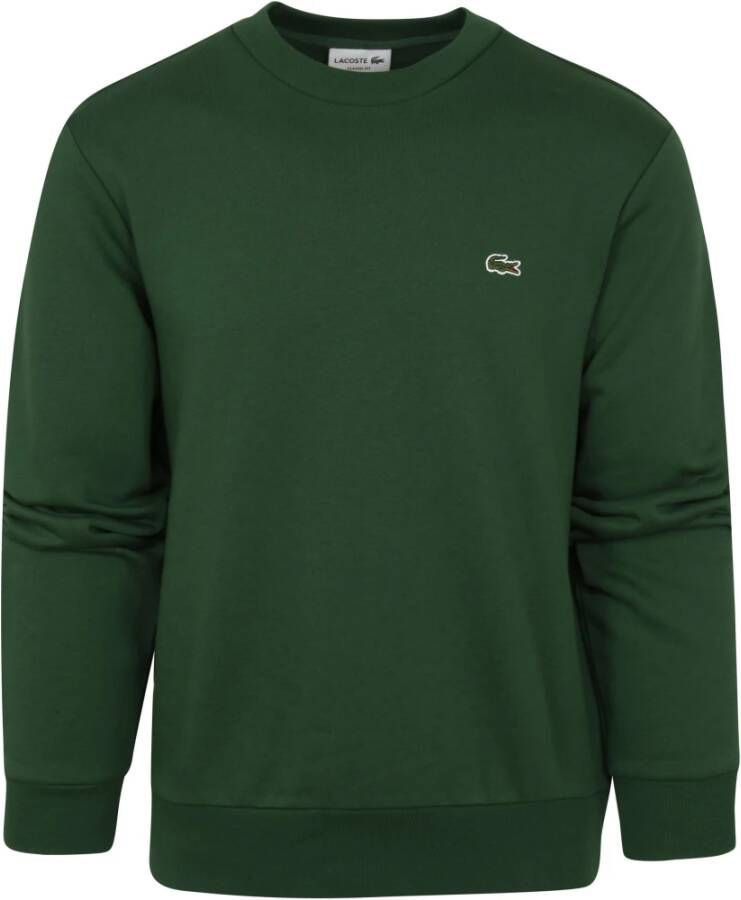 Lacoste Comfortabele Crewneck Sweatshirt voor Mannen Green Heren - Foto 9