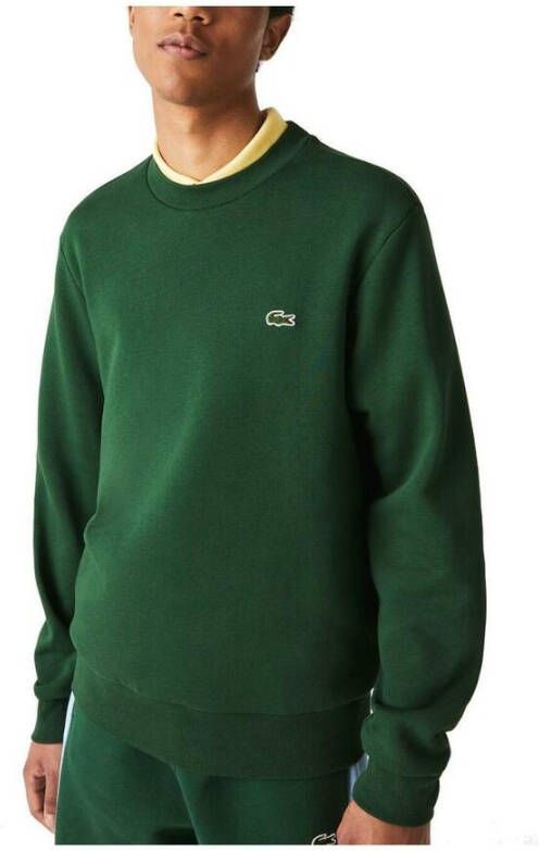 Lacoste Comfortabele Crewneck Sweatshirt voor Mannen Green Heren - Foto 14