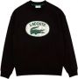 Lacoste Sweatshirt Zwart Heren - Thumbnail 1