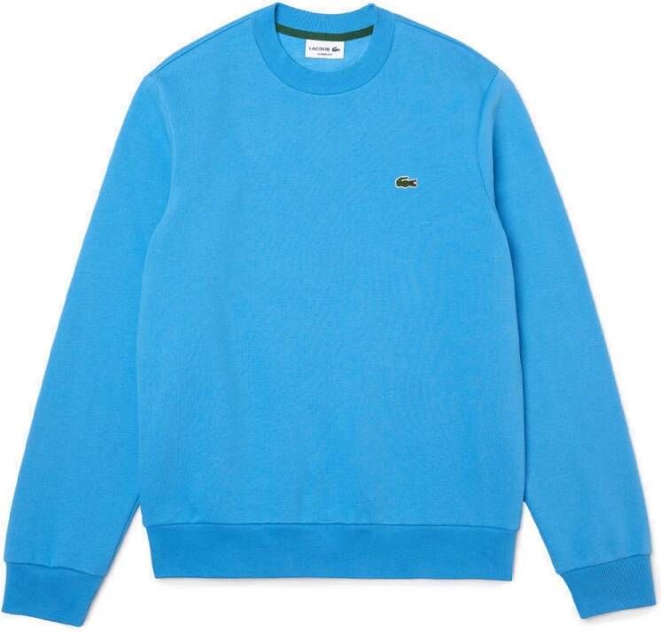 Lacoste Blauwe Heren Sweatshirt Sh9608 Blue Heren