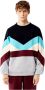 Lacoste Color Block Crew Neck Sweatshirt Multicolor Heren - Thumbnail 1