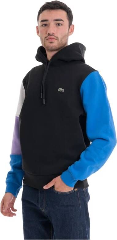 Lacoste Classic fit hoodie van katoenmix