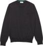 Lacoste Heren Merinowollen Trui met Ronde Hals Blauw Heren - Thumbnail 1