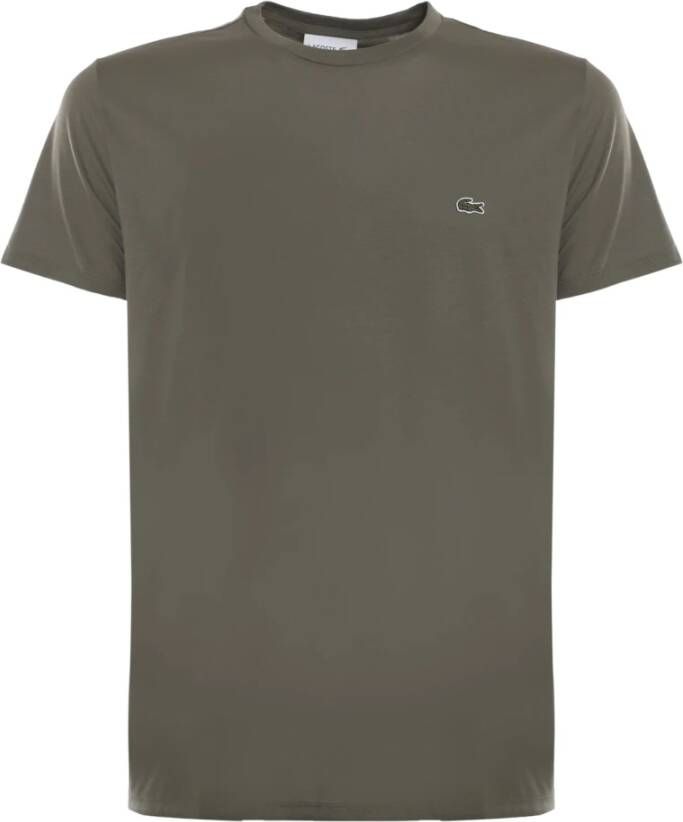Lacoste T-shirt Th2038-00-316 Regular FIT Groen Heren