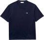 Lacoste Shirt met ronde hals met harmonieus gekleurde logopatch - Thumbnail 1