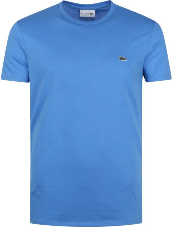 Lacoste t-shirt Blauw Heren