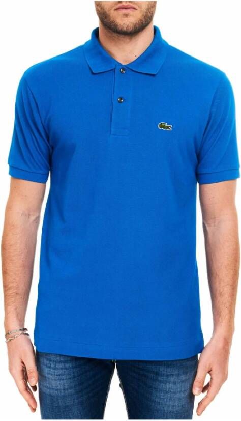 Lacoste Klassiek Polo Shirt Blauw Heren