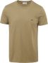 Lacoste Beige Pima Katoenen Heren T-Shirt Th6709 Beige Heren - Thumbnail 1