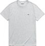 LACOSTE Heren Polo's & T-shirts 1ht1 Men's Tee-shirt 1121 Lichtgrijs - Thumbnail 2