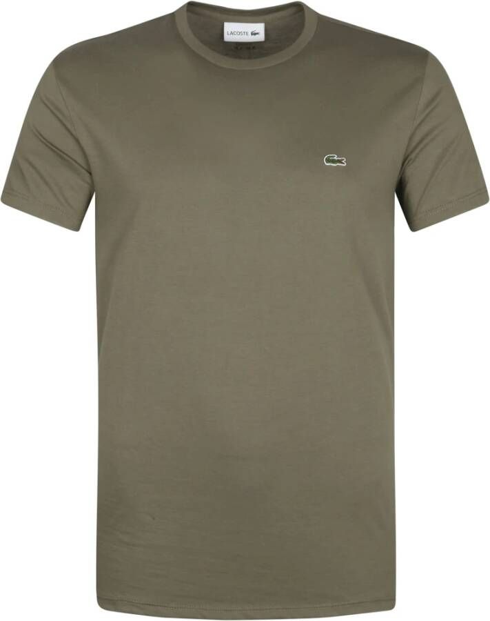 Lacoste T-Shirt Overview Groen Heren
