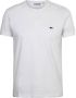 Lacoste Short Sleeved Crew Neck T-shirts Kleding white maat: XXL beschikbare maaten:S M L XL XXL - Thumbnail 13