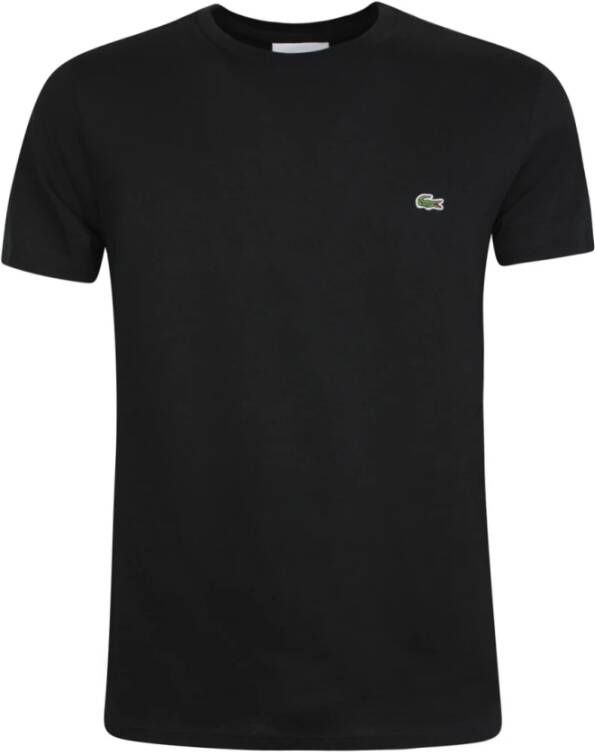 Lacoste T-shirt Zwart Heren
