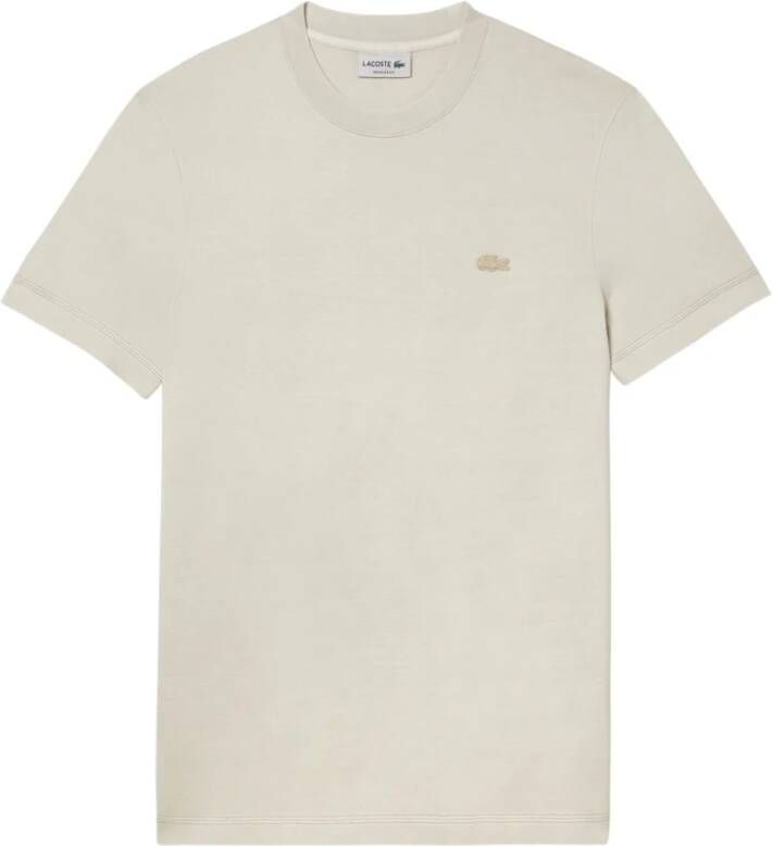 Lacoste T-shirt met ronde hals model 'Organic'