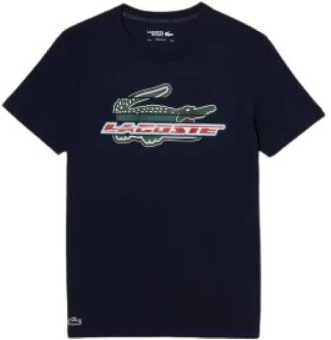 Lacoste Heren Sport T-Shirt Th5156 Blauw Heren