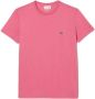 LACOSTE Heren Polo's & T-shirts 1ht1 Men's Tee-shirt 1121 Roze - Thumbnail 2