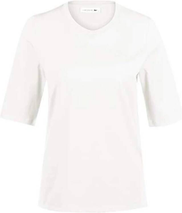 Lacoste Shirt met ronde hals met harmonieus gekleurde logopatch