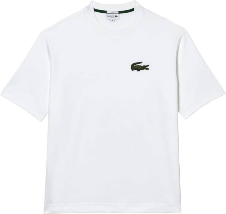 Lacoste T-Shirts Wit Heren