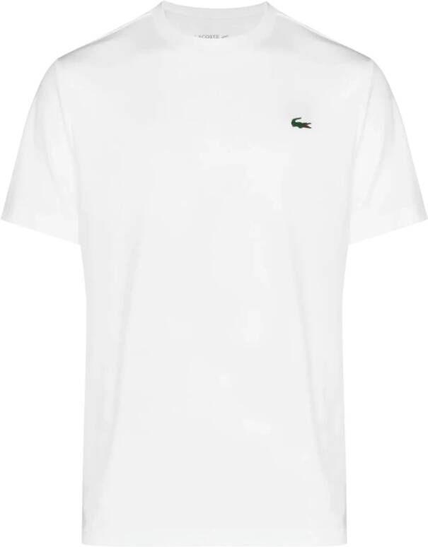 Lacoste Witte T-shirts en Polos met geborduurd logo White Heren - Foto 11