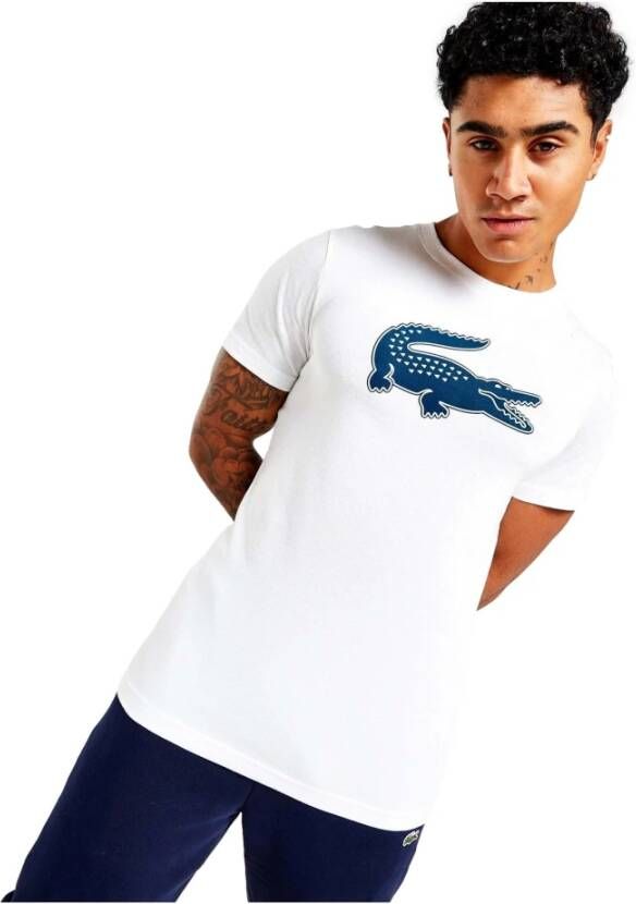 Lacoste T-shirts Wit Heren
