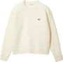 Lacoste Essentiële Winter Gebreide Trui Beige Dames - Thumbnail 1