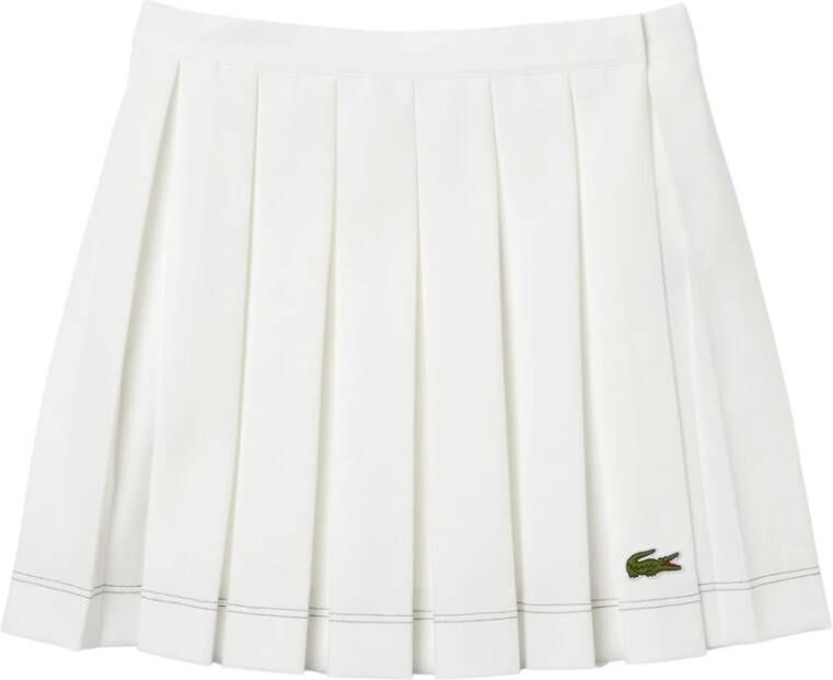 Lacoste Witte Rokken van Wit Dames
