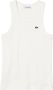 Lacoste T-shirt Geribde top elastisch slim fit premium kwaliteit Staple Piece - Thumbnail 2