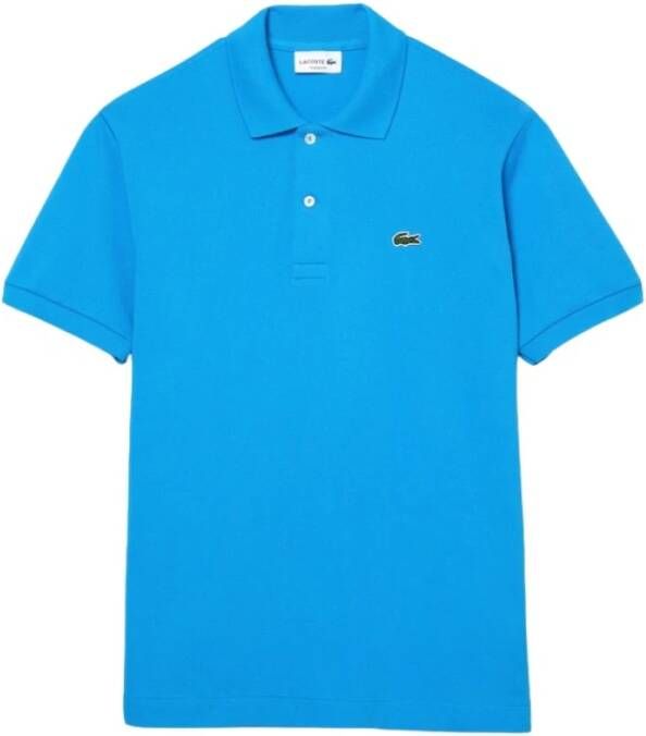 Lacoste Heldere Blauwe T-shirts en Polos Blue Heren