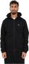Lacoste Zip-throughs Stijlvolle en Functionele Jassen Zwart Heren - Thumbnail 1