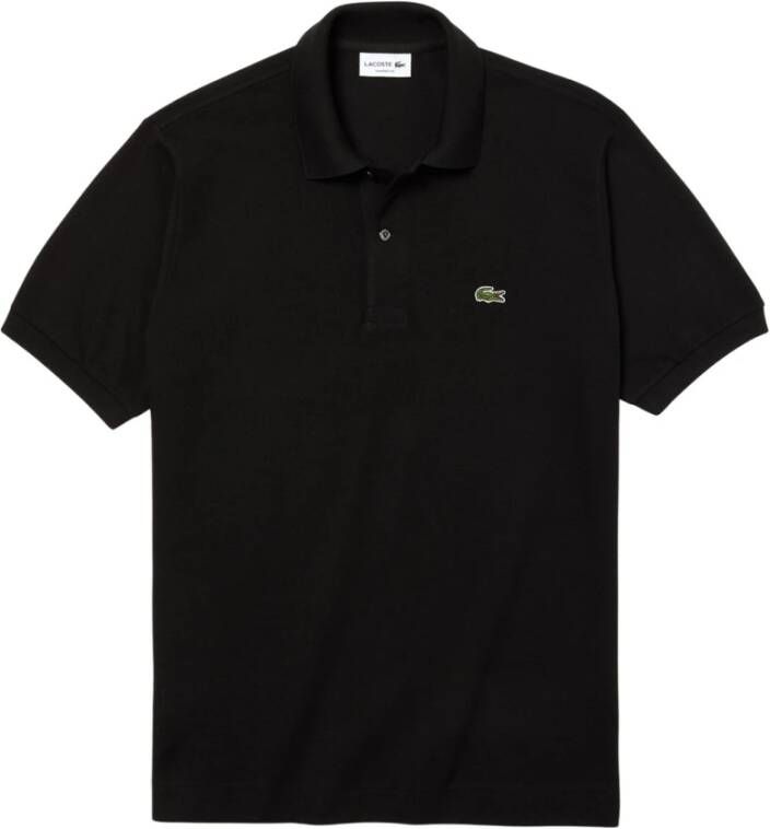 Lacoste Zwarte T-shirts en Polos Zwart Heren