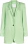 Lala Berlin Avocado V-Hals Blazer Groen Dames - Thumbnail 1