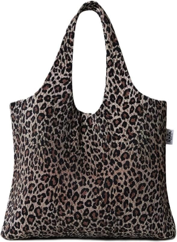 Lala Berlin Hobo bags Shoulderbag Bonnie in luipaardprint