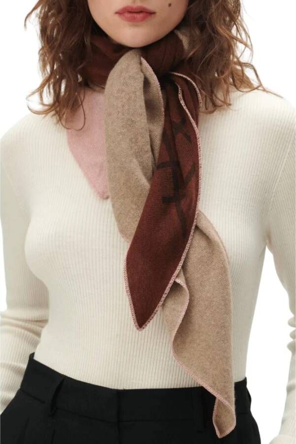Lala Berlin Luxe Cashmere Winter Sjaal Meerkleurig Dames