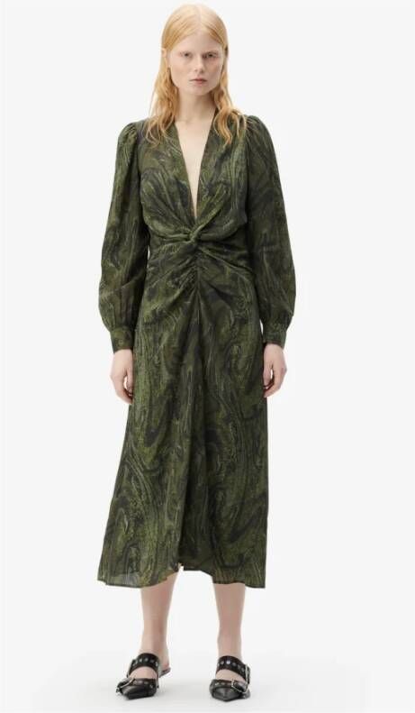 Lala Berlin Midi Dresses Groen Dames