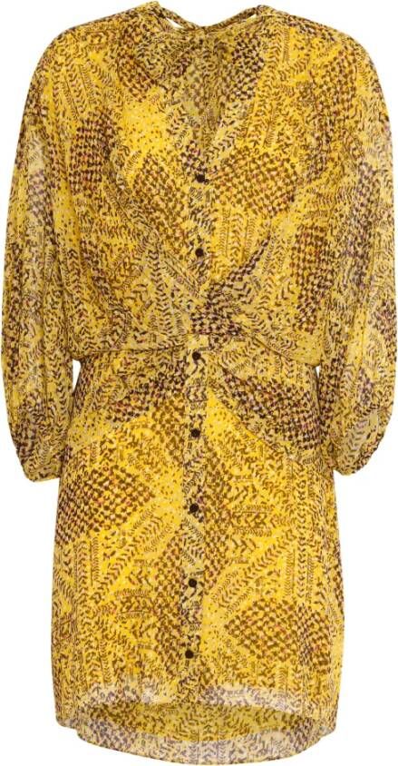 Lala Berlin Shirt Dresses Geel Dames