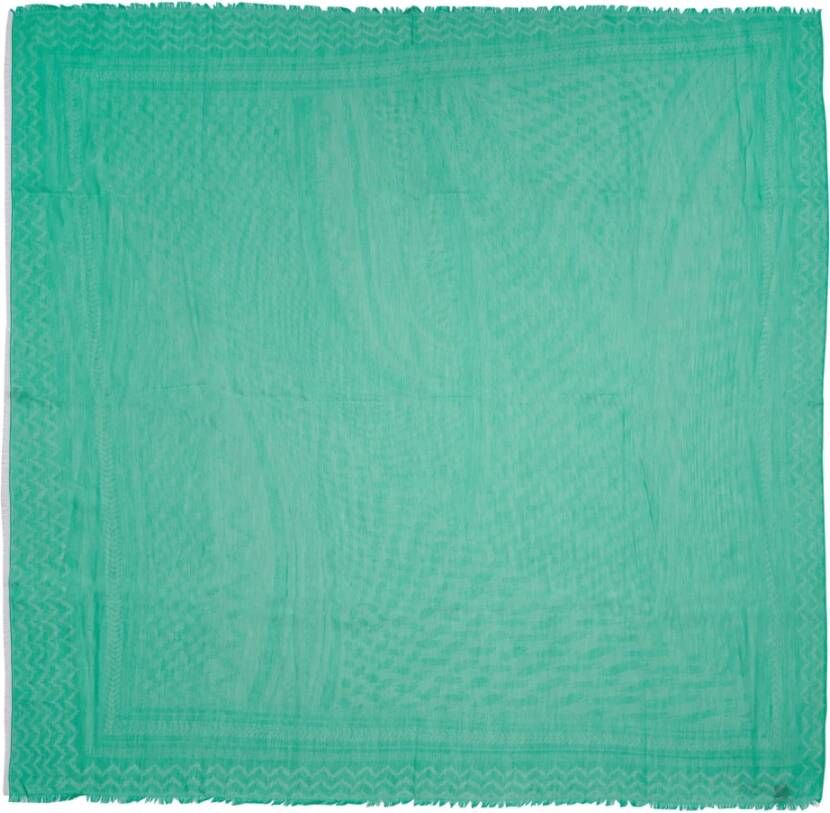 Lala Berlin Silky Scarves Groen Dames