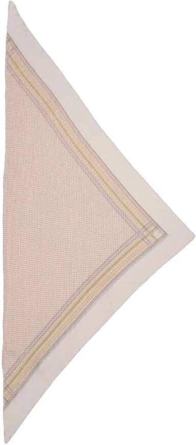 Lala Berlin Triangle Heritage Dubbel Sjaal Roze Dames