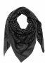 Lala Berlin Kasjmier Driehoek Sjaal met Kufiya Print Gray Dames - Thumbnail 1
