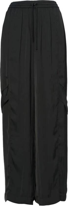 Lala Berlin Wijde Broek voor Dames Oversized Pasvorm Modieus en Veelzijdig Zwart Dames