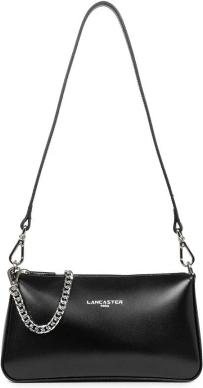 LANCASTER Schoudertas Crossbody bag Small Suave Even in modieuze lak-look