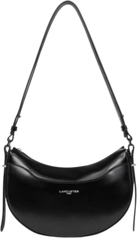 LANCASTER Schoudertas Half moon bag Suave Ace in glanzende look
